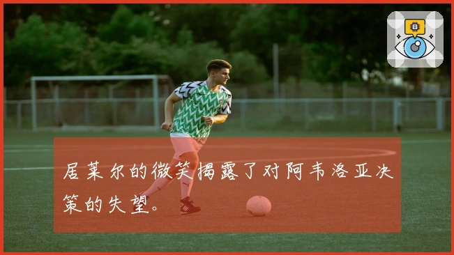 居莱尔的微笑揭露了对阿韦洛亚决策的失望。